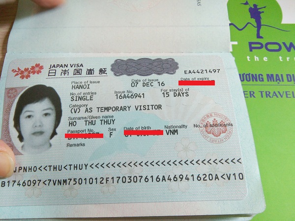 Chúc mừng visa Nhật